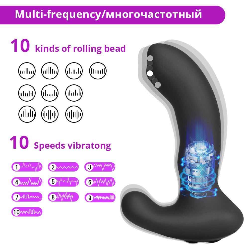 Wearable Wireless Remote Control Anal Plug