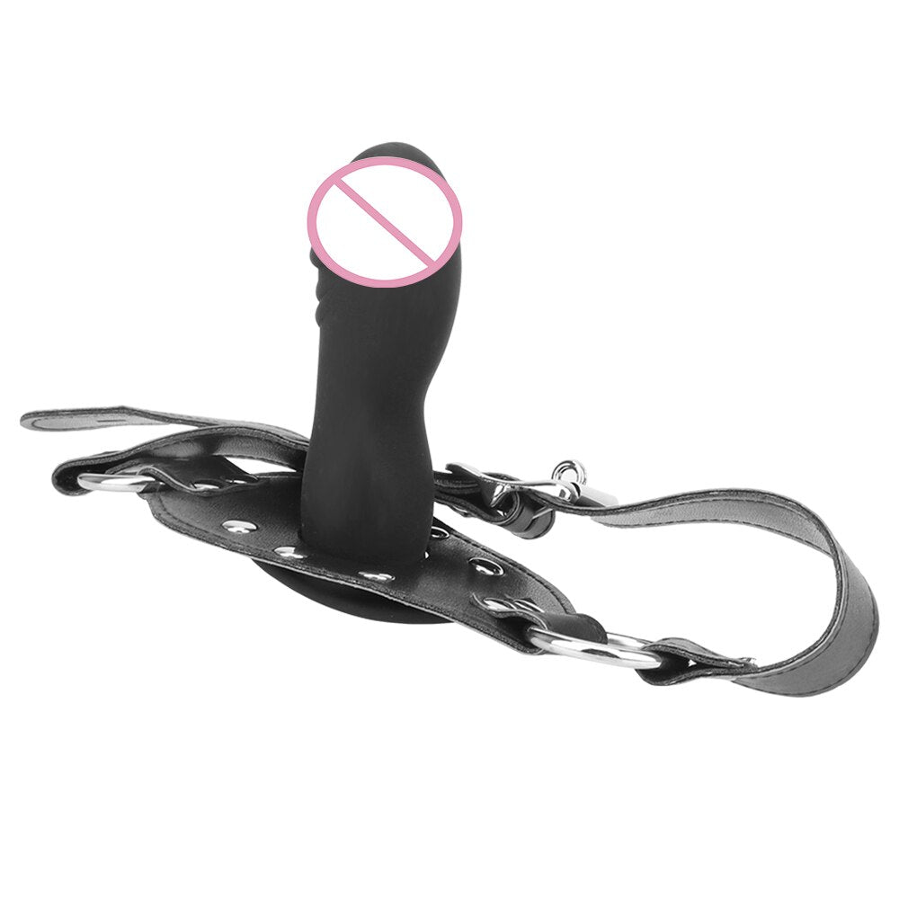 VATINE Mouth Plug SM Bondage Inflatable Dildo Gag Sex Tools For Couples Women Sex Toys Sex Shop Accessories Fetish Mouth Gag