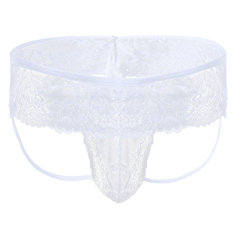 Lace Bikini T-Back Sissy Panties