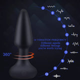 Vibration Butt Plugs Rotation Beads Vibrator Prostate Massage Wireless Remote Control Anal Plug Adult Sex Toys For Man/Woman