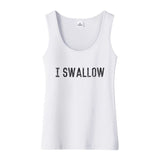 I Swallow Long Sleeveless Tank Top