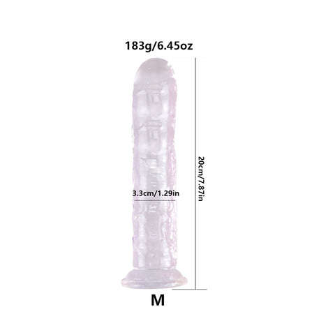 Soft Jelly Suction Cup Dildo