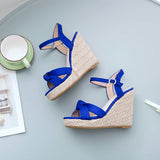 Ankle Strap Sandal Wedge Heels