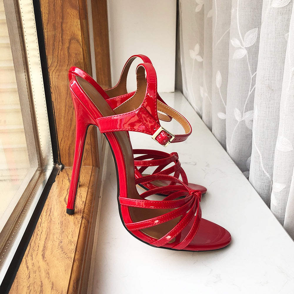 Extreme Ankle Strap High Heels