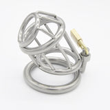 Stainless Steel Round Chastity Cage