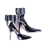 1 Pair Adjustable High Heel Locking Ankle Cuff