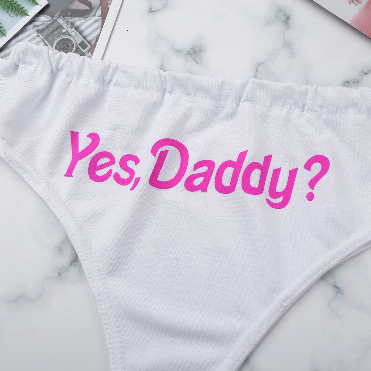 Yes Daddy Low Rise Naughty Sissy Panties