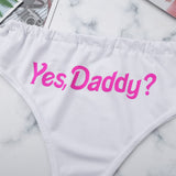 Yes Daddy Low Rise Naughty Sissy Panties