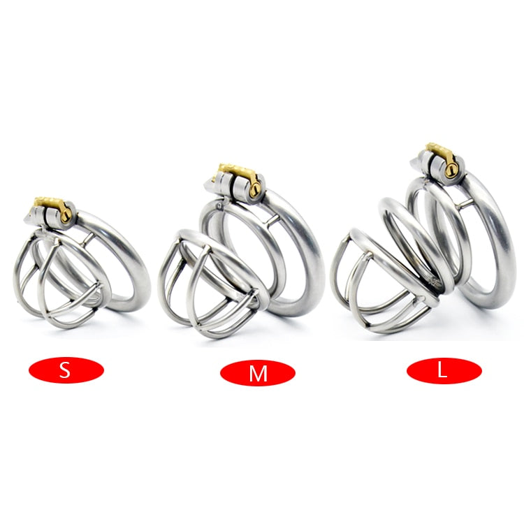 Chaste Bird New lock 304 stainless steel Cock Cage Adult Game Chastity Device sex toys A231