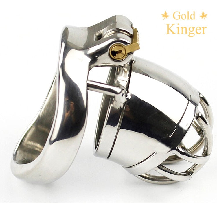 Stainless Steel Tube Chastity Cage