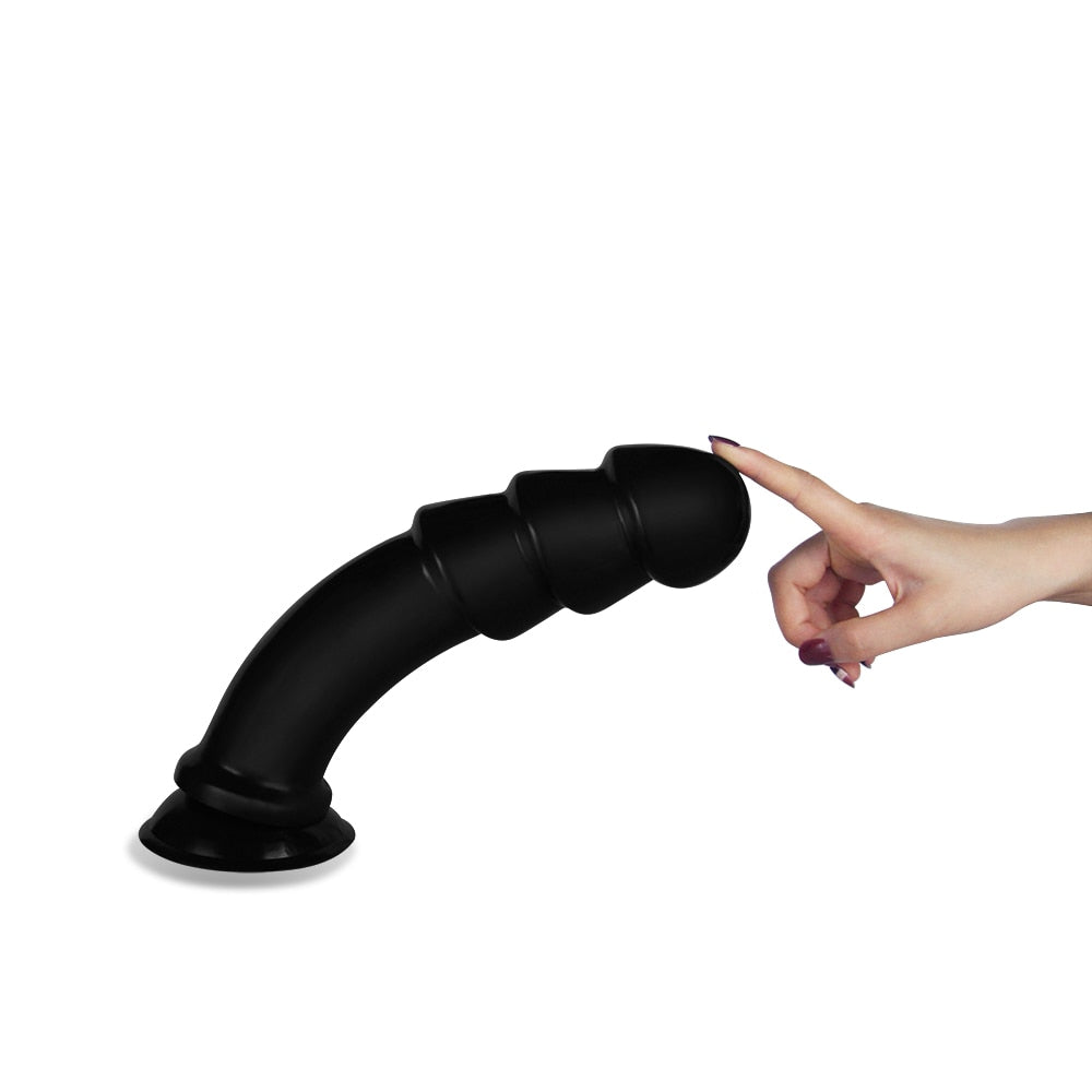 10" Super Big Black Dildo