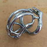 Stainless Steel Chastity Cage 90