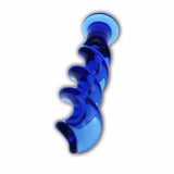 Wavy Glass Anal Plug Dildo