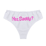 Yes Daddy Low Rise Naughty Sissy Panties