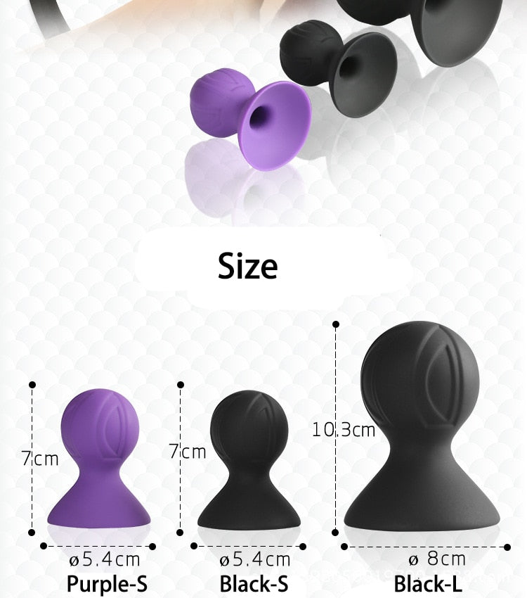 Silicone Nipple Suckers - 2Pcs