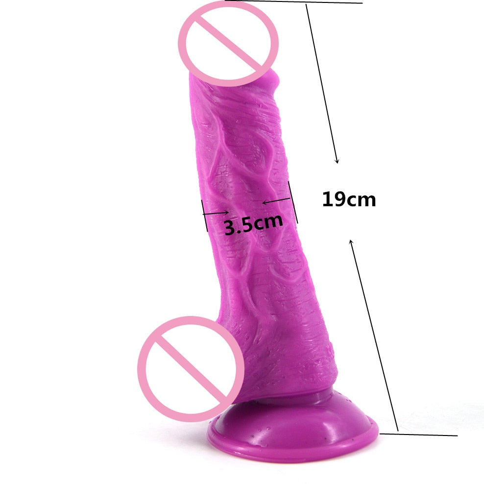 Realistic 7.5" Dildo With Suction Cup