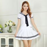 School Girl Sailor Uniform Short-Sleeved