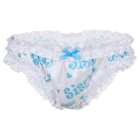 Sissy Super Frilly Ruffled High Cut Sissy Panties