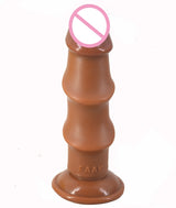 FAAK Realistic dildo with suction cup brown penis deep wave texture extremely vagina stimulate anal sex toys adult masturbation