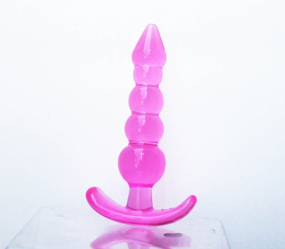 Bead Jelly 5 Ball Anal Plug