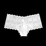 Man Panties Sexy Underwear Men Cuecas Cueca Masculina Sissy Underwear Lace Thong Enhance Pouch Bikini Briefs Pants Foulard