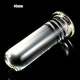 Large Pillar Glass Cylinder Dildo