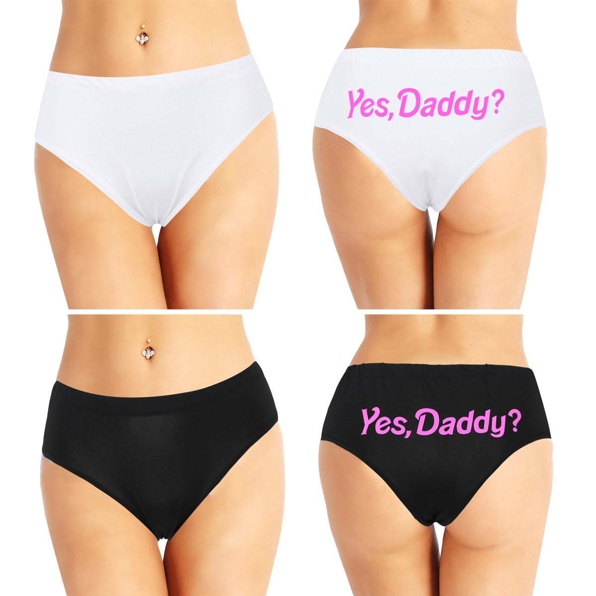 Yes Daddy Low Rise Naughty Sissy Panties – S-Supplies