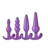 4 Pieces Anal Plug Set