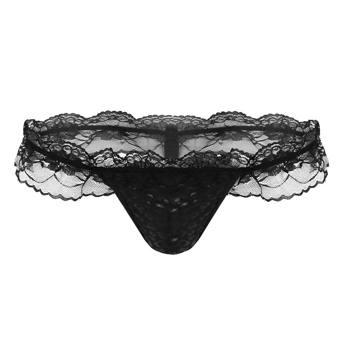 Sexy Ruffle Lace Sissy Panties