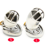 Chaste Bird Male Stainless Steel Cock Cage Penis Ring Chastity Device with Stealth New Lock Adult Sex Toys A271