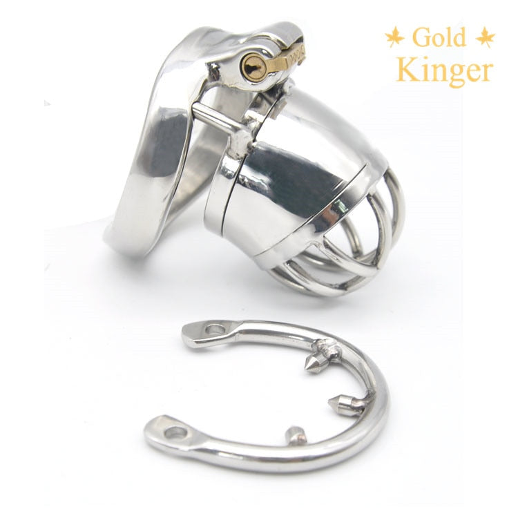 Stainless Steel Tube Chastity Cage