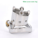 Metal Bull Head Skeleton Chastity Cage