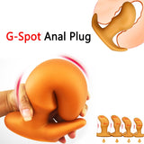 Huge Soft Butt Plug With Prostate Massage