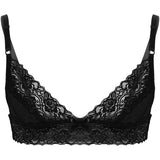 Erotic Sissy Bra Top Floral Lace Wire-free