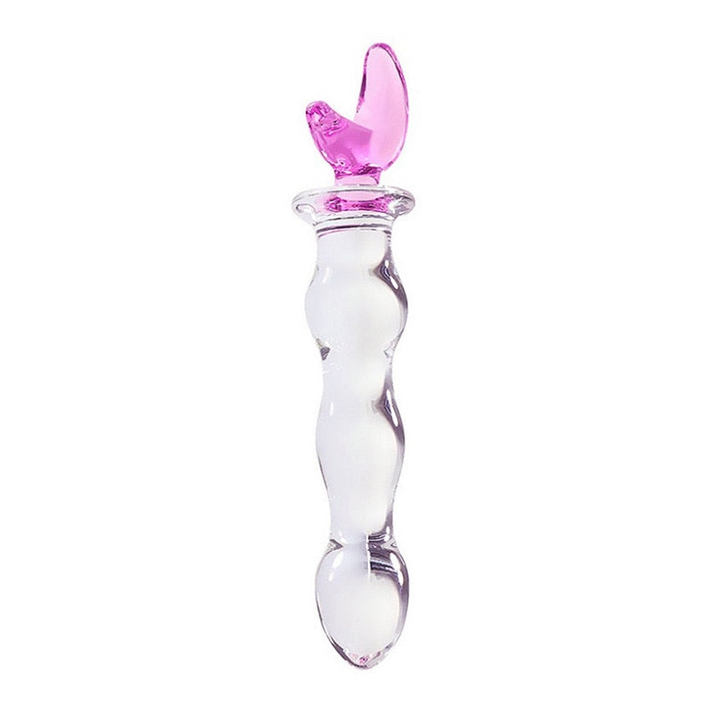 High Quality Crystal Glass Dildo