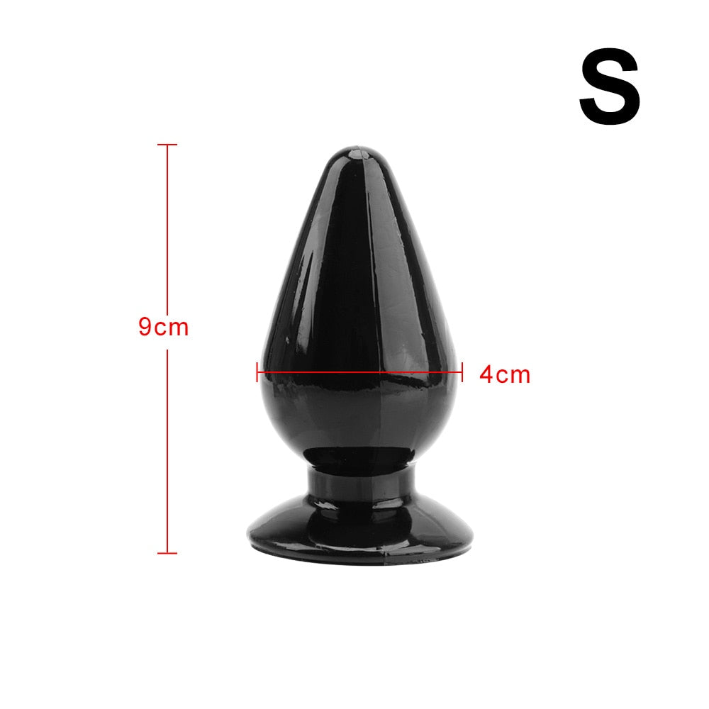 Butt Plug 3 Sizes & 3 Colors