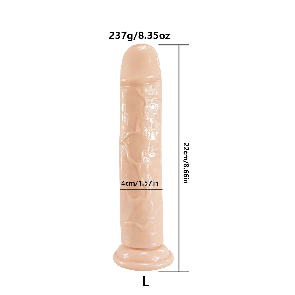 Soft Jelly Suction Cup Dildo