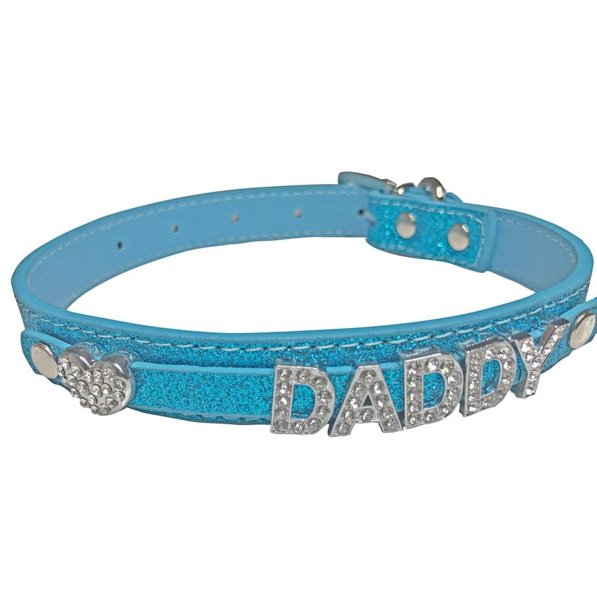 Daddy Dom DDLG/ABDL Leather Collar