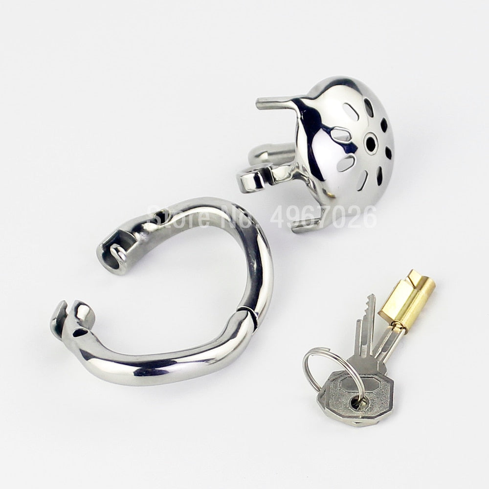 Super Small Stainless Steel Cage With Catheter