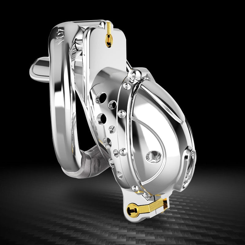 Stainless steel Male Chastity Cage 556