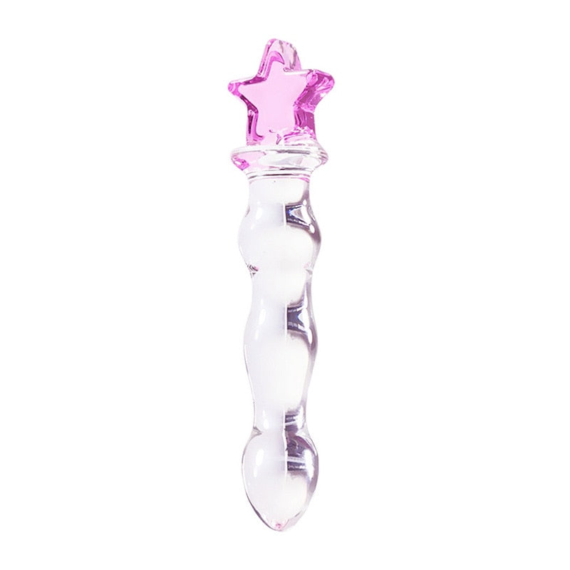 High Quality Crystal Glass Dildo