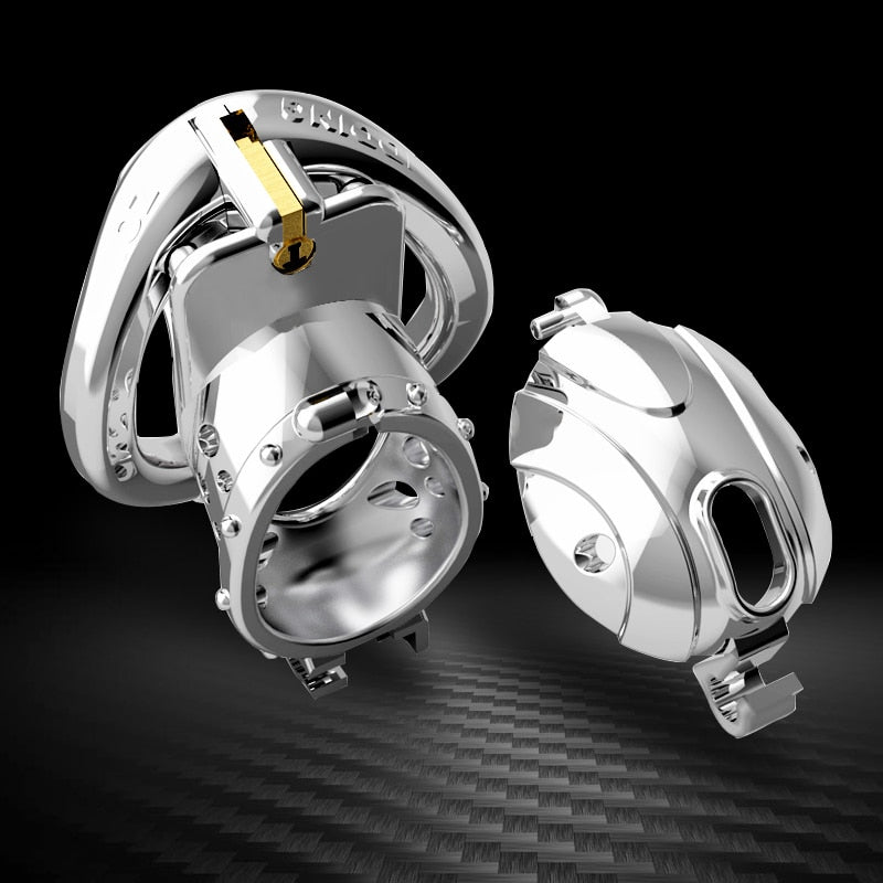 Stainless steel Male Chastity Cage 556