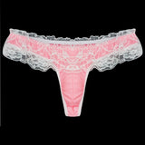 Sexy Men Lace THONG TBACK Bikini Underwear Sissy Pouch Panties Penis Pouch Panties Men Sexy Underwear M L XL XXL jockstrap