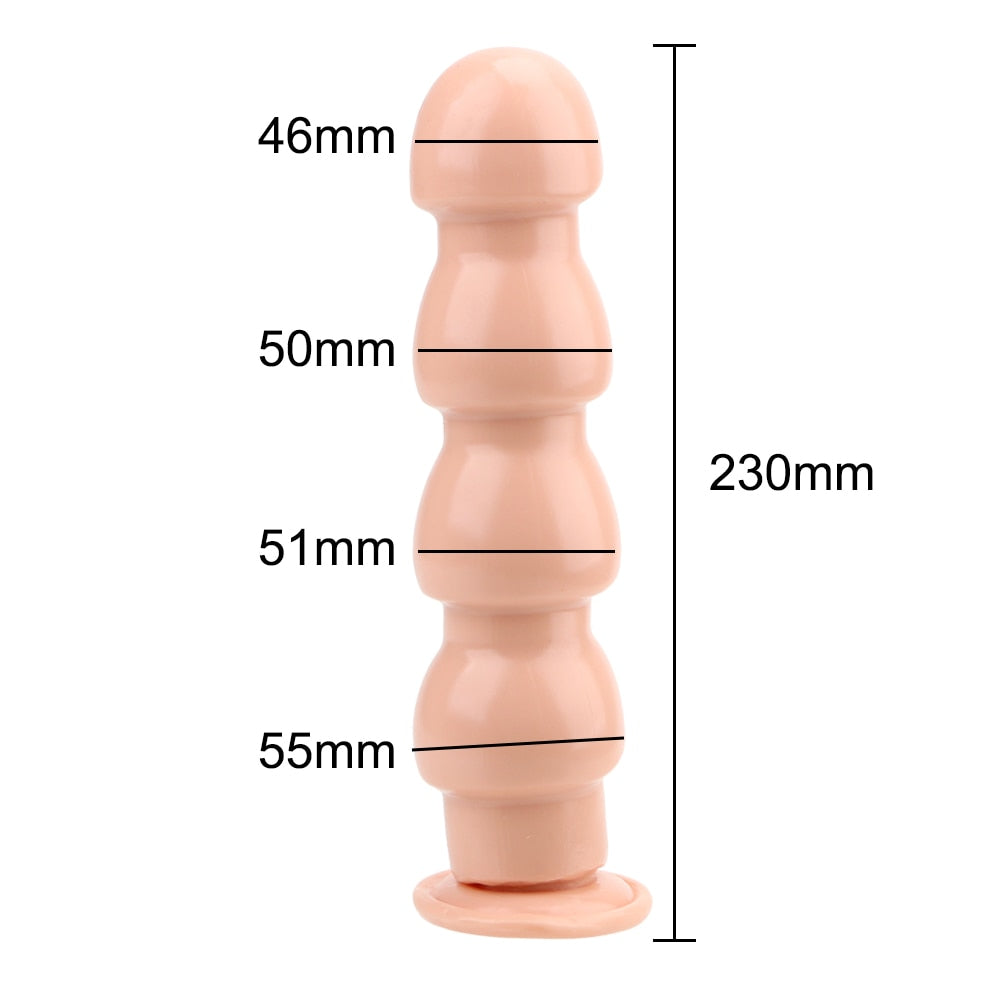 9 Inches Anal Plug with Sucker