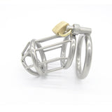 Stainless Steel Round Chastity Cage