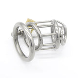 Stainless Steel Round Chastity Cage