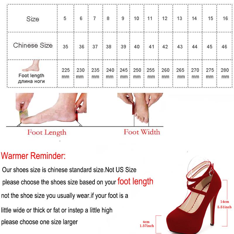 MAIERNISI New Fashion Pumps Women Flock Brand Platform Plus Size High Heel Shoes Nightclub Ladies 14cm Heel Luxury Pumps Shoes