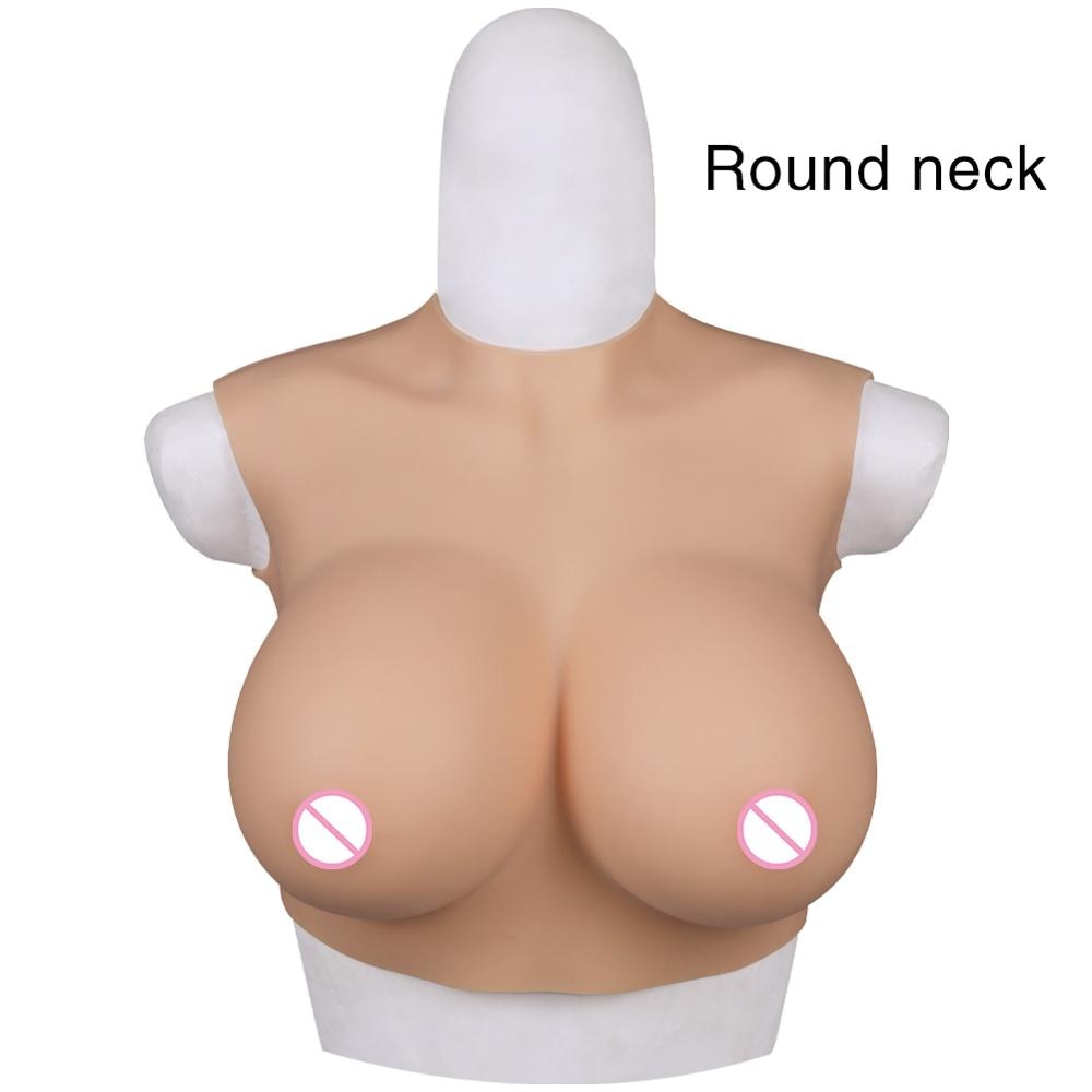 Artificial Sissy Breast Forms Skin Suit