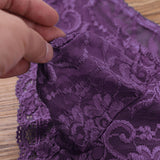 Floral Lace Sheer Pouch G-string Panties