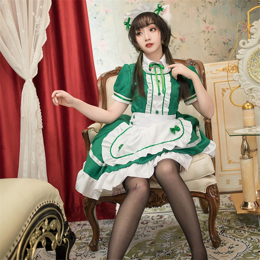 Sexy French Sweet Gothic Lolita Maid Dress